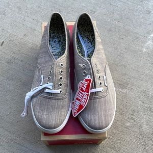 VANS Floral Chambray Gray